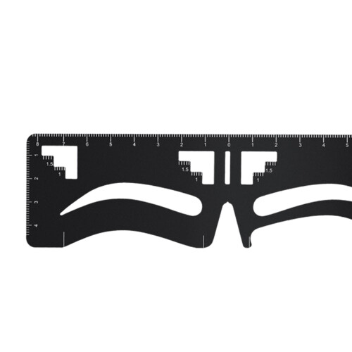 Eyebrow Ruler Reusable Professional Stainless Steel for Eye Brow Begin 2