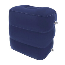 Inflatable Travel Foot Rest Adjustable Height for Long Trip Office Hom