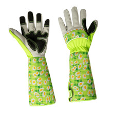 2 Pieces Long Gardening Gloves Multipurpose Work Gloves for Garden Yar