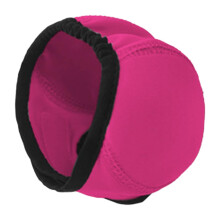 Dog Ear Cover Ear Wrap Bath Ear Protective Bath Swim Cap S Rose Red