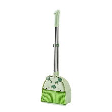 Mini Broom with Dustpan Children Sweeping House Cleaning Toy Set for A