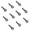 10Pcs Durable M4x15 Titanium DIN912 Hexagon Socket Cap Head Bolts Scre 1