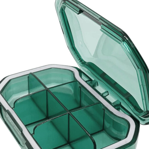 Travel Pill Organizer with Divider Small Pill Container for Bag Purse 2