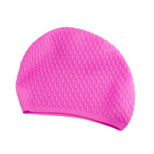 Silicone Swim Cap Pure Color Swimming Cap for Women Men Girls Boys Lon
