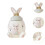 Ceramic Cookie Jar Portable with Lid Candy Jar for Spice Coffee Beans 2