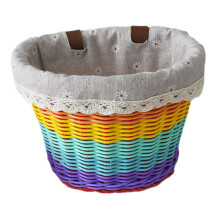Kids Bike Basket Waterproof Bike Hanging Basket for Children Cycling O