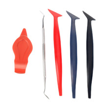 Car Vinyl Wrap Tool Edge Scraper Scratchless Flexible Car Film Trimmin