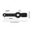 Truck Brake Disc Wrench Easy to Use High Performance Socket Spanner 2