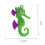Fish Tank Floating Decorations Artificial for Aquarium Sea Horse Model 2