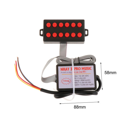 Car Horns Controller Sound Control Unit for Truck Emergency Vehicles C 1
