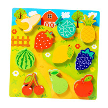 Wooden Jigsaw Puzzles Montessori Toys for 3 Year Old for 1 2 3 Year Ol