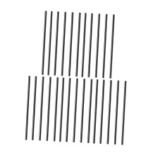 26Pcs Deck Balusters Round Sturdy with Screws Heavy Duty Deck Stair Sp