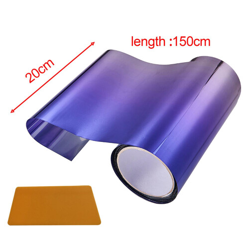 Car Window Sun Visor Strip Tint Film with Scraper Windshield Sun Visor 1