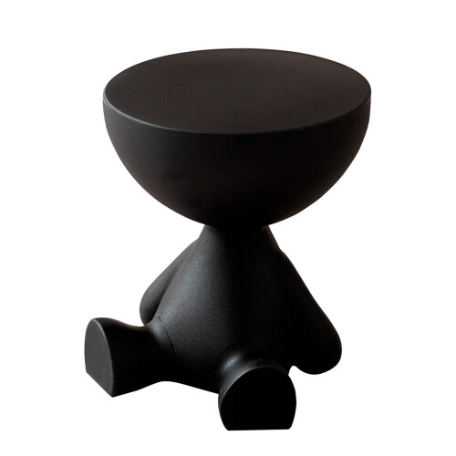 Small Round Side End Table Smooth Coffee Table for Bathroom Dorm Small