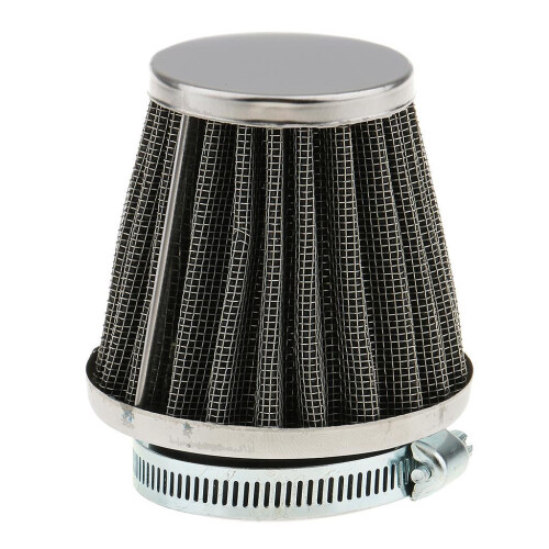 Cone Cold Air Filter Intake Cleaner Inlet for Motorcycles 42mm