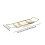 Bath Tub Table Board Wire Bathing Rack Bath Tub Rack for Tablet Soap S 2