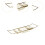 Bath Tub Table Board Wire Bathing Rack Bath Tub Rack for Tablet Soap S 3