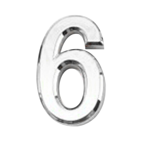 Silver Plastic Self-Adhesive House Hotel Door Number  Sticky Numeric D 2