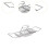 Bath Tub Table Board Wire Bathing Rack Bath Tub Rack for Tablet Soap S 3