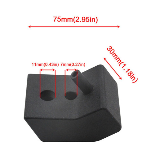 2Pcs Front Seat Spacers Portable Replace Car Seat Height Adjuster for 1