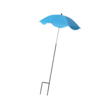 Outdoor Plant Umbrella Flower Side Sunshade Umbrella for Outdoor Garde