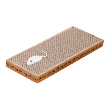 Cat Scratch Pad Grind Claws Corrugated Paper Kitten Scratcher Cardboar