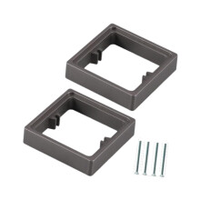 2 Pieces Single Socket Spacers Switche Accessory for Office Living Roo