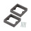 2 Pieces Single Socket Spacers Switche Accessory for Office Living Roo 1