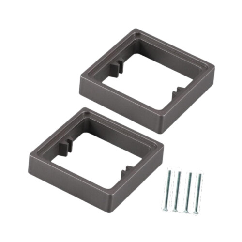 2 Pieces Single Socket Spacers Switche Accessory for Office Living Roo
