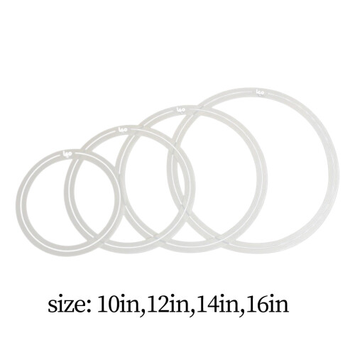 4x Dampening Drum Mute Rings Instrument Accessory Practical Snare Drum 1