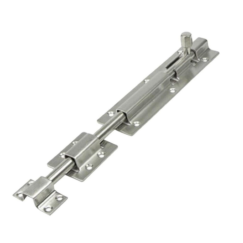 Door Latch Barrel Bolt Latch Hasp Stapler Gate Lock Safety 12Inch 192M 6902696046079