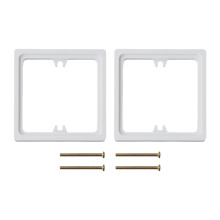 2 Pieces Single Socket Spacers Switche Accessory for Office Living Roo