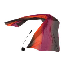 Belly Dance Poi Streamer Throw Ball Set Imitation Silk for Dancing Hal