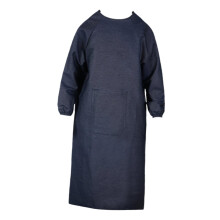 Welding Apron Convenient Long Sleeve Apron for Welders Men Women Black