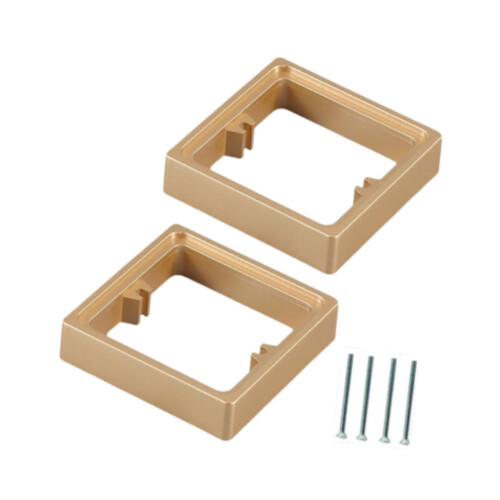 2 Pieces Single Socket Spacers Switche Accessory for Office Living Roo