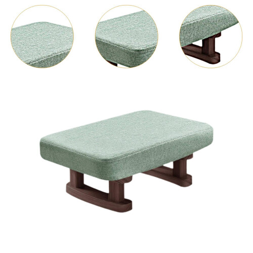 Small Ottoman Decor Bench Rectangle Step Stool for Entryway Dorm Livin 2