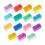 Rainbow Building Blocks Set Training Smooth Rainbow Acrylic GEM Cubes 1