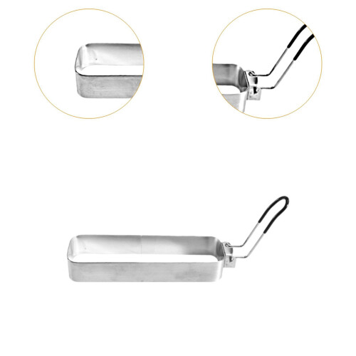 Fried Egg Ring Muffin Omelette Ring for Griddle Pan Crumpet Ring Recta 2