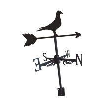 Wrought Iron Weathervane Wind Direction Measuring Instrument for Garde