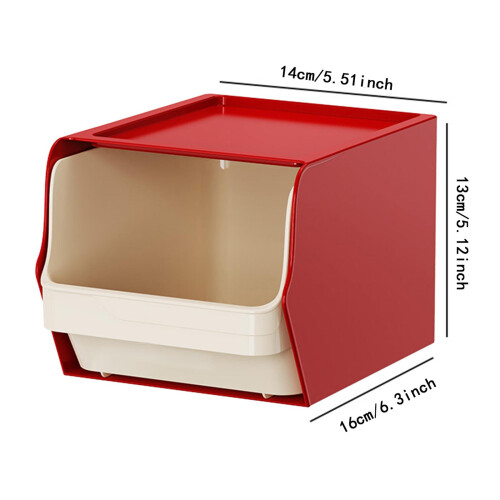 Teabag Organizer Multifunction Tabletop Storage Case for Dormitory Cos 1
