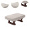 Small Ottoman Decor Bench Rectangle Step Stool for Entryway Dorm Livin 3