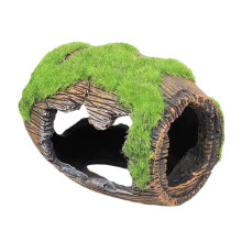 Broken Barrel Aquarium Decorations Resin Aquarium Ornament for Cichlid