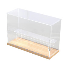 Acrylic Display Case Stand Assemble Box for Action Figures Statue Mode