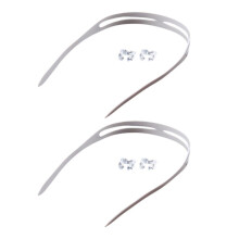 2 Pieces Swimming Goggles Straps Lightweight Accessories Swim Glasses