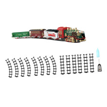 Electric Train Set Steam Locomotive Engine for Kids Toddlers Christmas