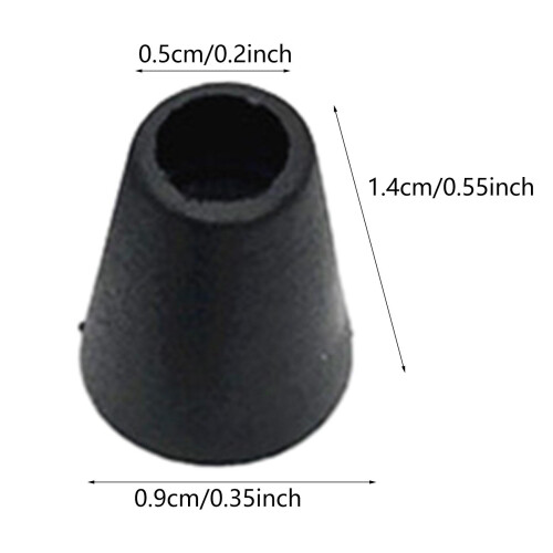 10x Bell End Stoppers Fashion Fasteners for Drawstring Bag Backpack Pa 1