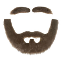 Fake Beard Makeup False Facial Hair for Halloween Festival Stage Perfo