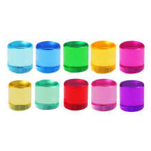 Rainbow Building Blocks Set Birthday Gift Rainbow Acrylic Gemstone Cyl