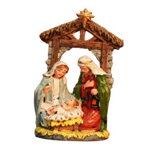 Christmas Nativity Scene Figurine Decor Xmas Statue for Gift Closet St