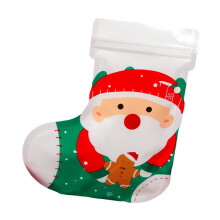 10x Christmas Cookie Bags with Seal Treat Bags for Chocolate Pastry Pr